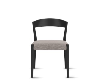silla negra con blanco EQ3