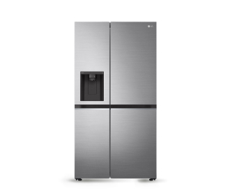 refrigerador plateado