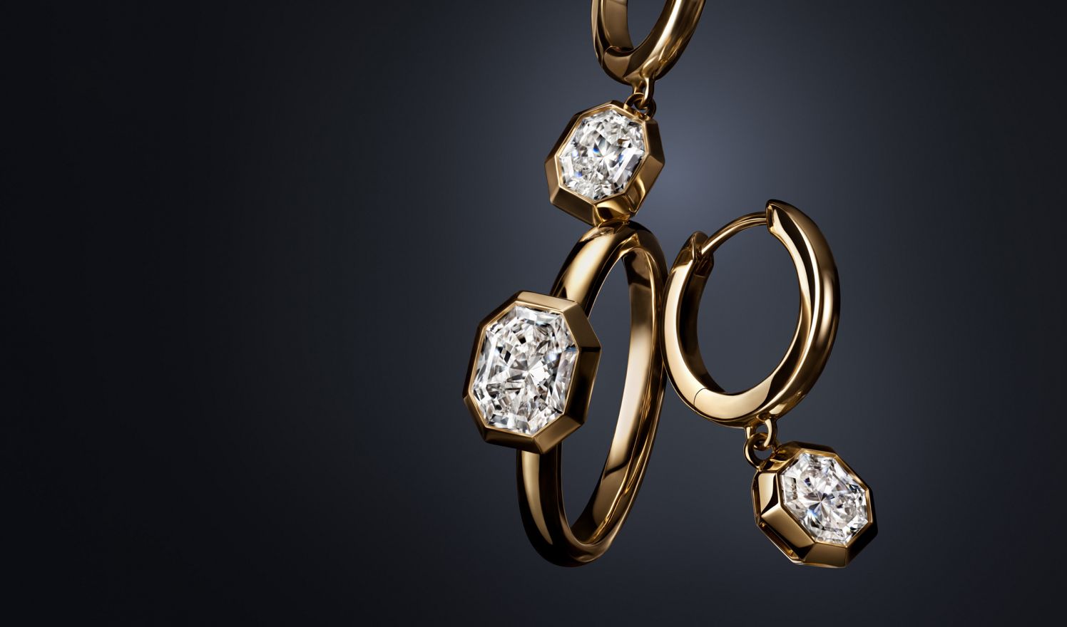 Joyería  dorada Swarovski