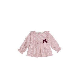 jomper a cuadros rosa con blanco y azul
