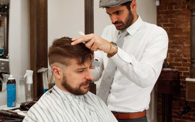 Imagen de una barberia