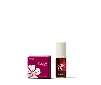 Frasco rojo de brillo labial