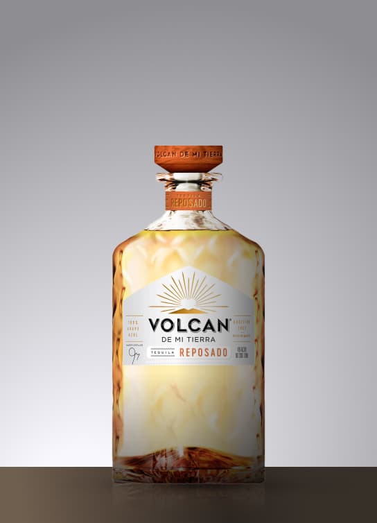 Botella de tequila VOLCAN