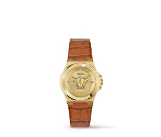 Relij cafe con caratula dorada, VERSACE