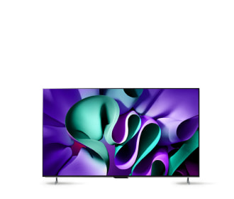 pantalla proyectando formas en color dorado, LG PLATALLAS