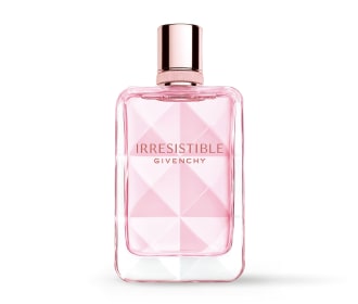 Imagen de un perfume color rosa, GIVENCHY
