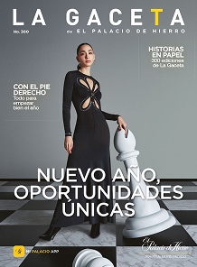 Imagen de la portada de la Gaceta de El Palacio de Hierro de ENERO