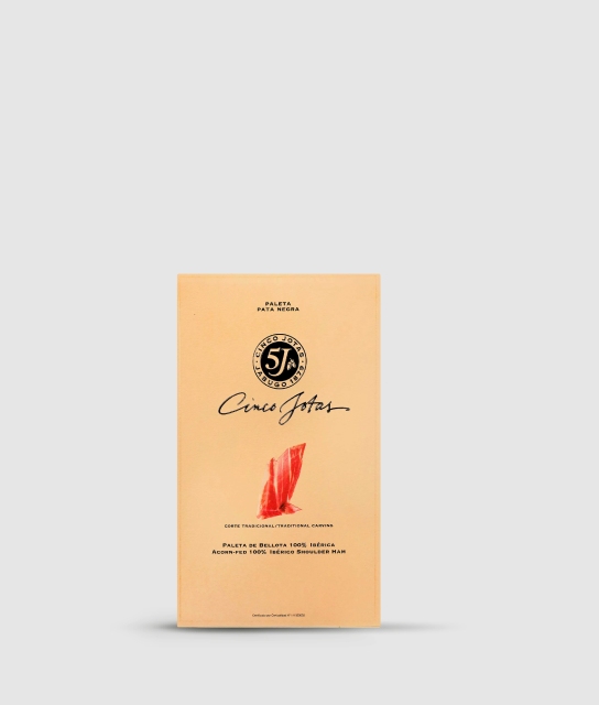 Empaque de jamon serrano CINCO JOTAS