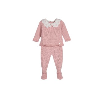 conjunto rosa, BEBES MODA ROPA