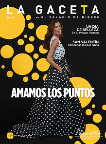 Imagen de la portada de la Gaceta de El Palacio de Hierro de FEBRERO