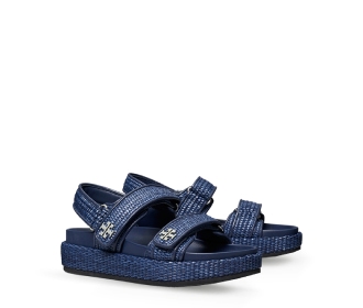 sandalias azules, PLP TORY BURCH