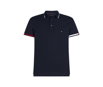sueter con azul, blanco y rojo tommy hilfiger