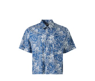 playera azul de hombre