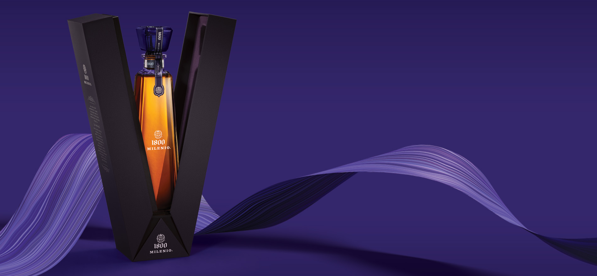 Imagen de una botella de tequila 1800  