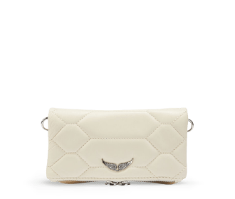 Bolsa de mano color blanca, ZADIG & VOLTAIRE