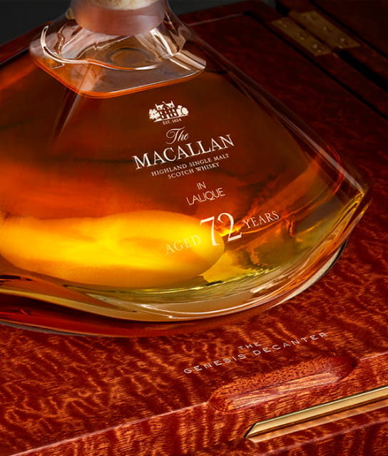 Imagen de una botella de whisky MACALLAN de 72 a&ntilde;os