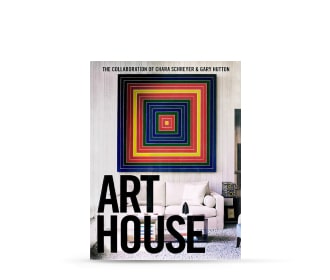 Imagen de libro blanco con letras negras ART HOUSE, Libros