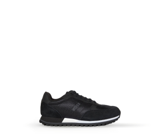 Tenis color negro con blanco