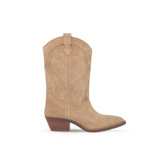 Imagen de una bota color cafe