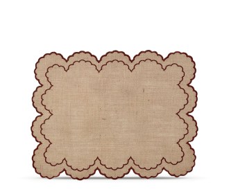 Mantel para mesa de color cafe, Zash