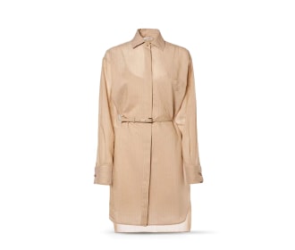 vestido cafe, VESTIDOS, Ropa de lujo para mujer