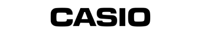 Logo de la marca CASIO,