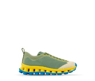 tenis color azul y verde