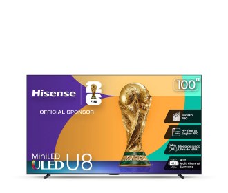 Imagen de una pantalla de la marca HISENSE, Electrónica, PLP TV y Video