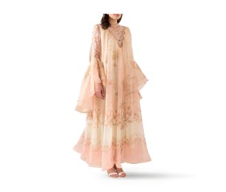 Vestido coral largo, Vestidos mujer