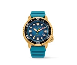 Reloj color azul con dorado, CITIZEN