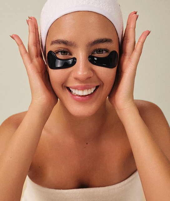 Imagen de una mujer sonriendo