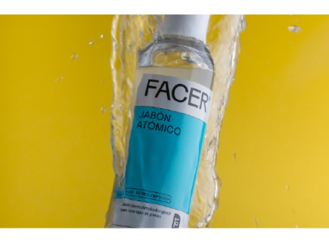 producto jabon atomico  de la marca FACER