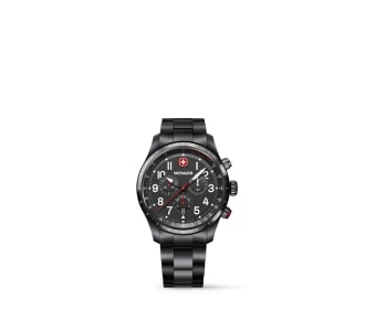Reloj color negro para hombre, Relojes hombre, WENGER