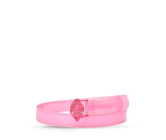 cinturon rosa de la marca KURT GEIGER