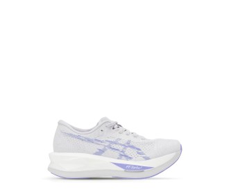 Tenis color blanco con lila, Mujer