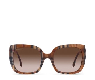 Lentes negros animal print, Lentes