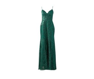 vestido verde MUJER ROPA