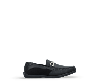Mocasin de color azul con cafe, CALZADO NIÑOS