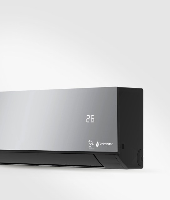 Aire acondicionado gris