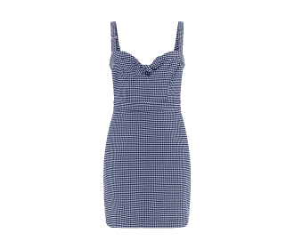 vestido gris, GUESS