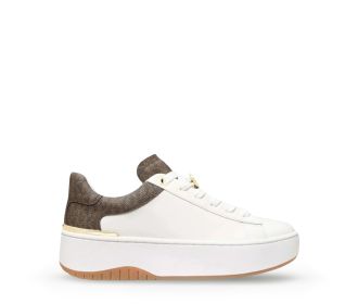 Tenis color blanco con negro