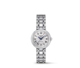 Imagen de reloj plateado . TISSOT