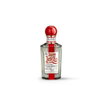 imagen de botella de locion plateada con tapa redonda roja Potions and Remedies, PENHALIGON'S