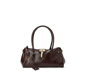 Imagen de un bolso negro tipo totes
