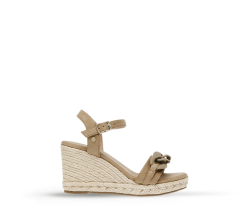 Imagen de sandalia cafe de tacon, ANNE KLEIN