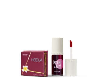 Frasco rojo de brillo labial