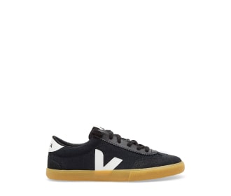 Tenis blancos con beige y letra V negra, Sneakers Hombre