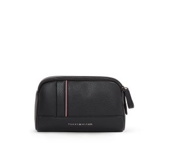 cartera gris tommy hilfiger