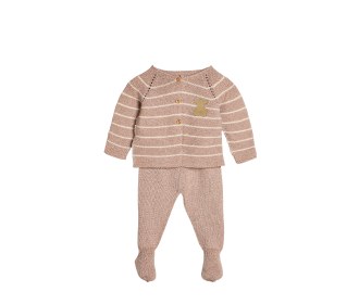 mameluco rosa BEBES MODA ROPA