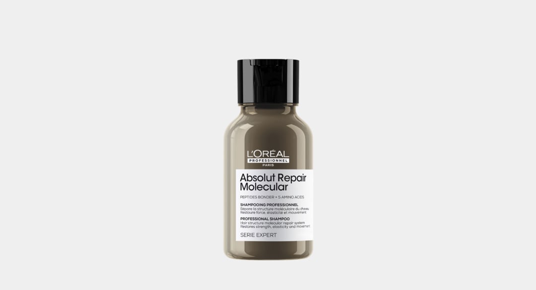 recibe Shampoo Mini Delux Absolut Repair Molecular de 100 ml L'Or&eacute;al Professionnel